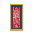Authentic, Certified Red Kaaba Kiswah  taken from inside the Holy Kaabah