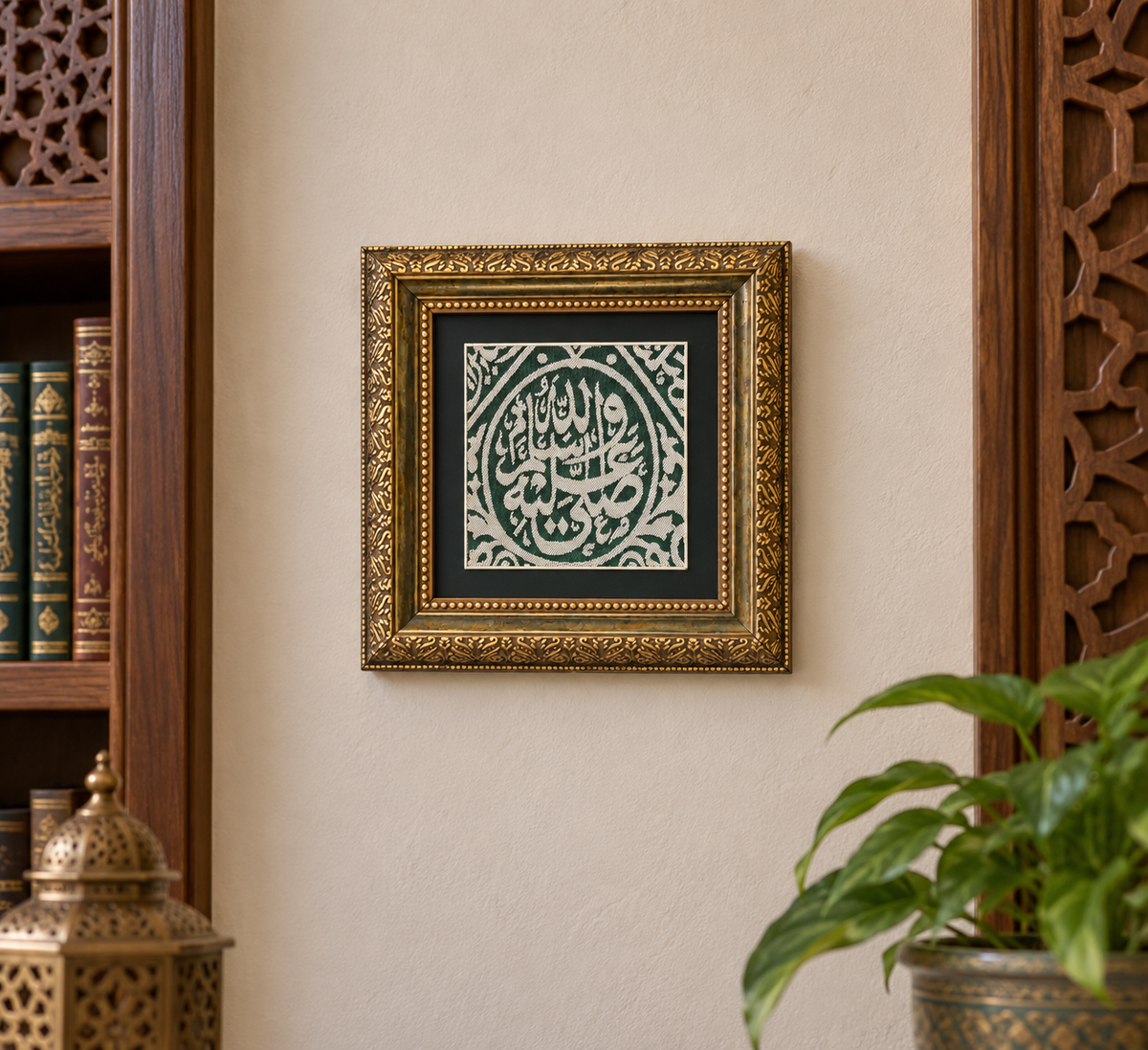 Certified Original Cloth Grave Tomb Of The Prophet Muhammed ﷺ | Religious Wall Hangings