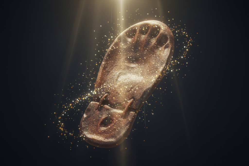 Prophet Muhammad Footprint Replica | Sacred Kadam Rasool