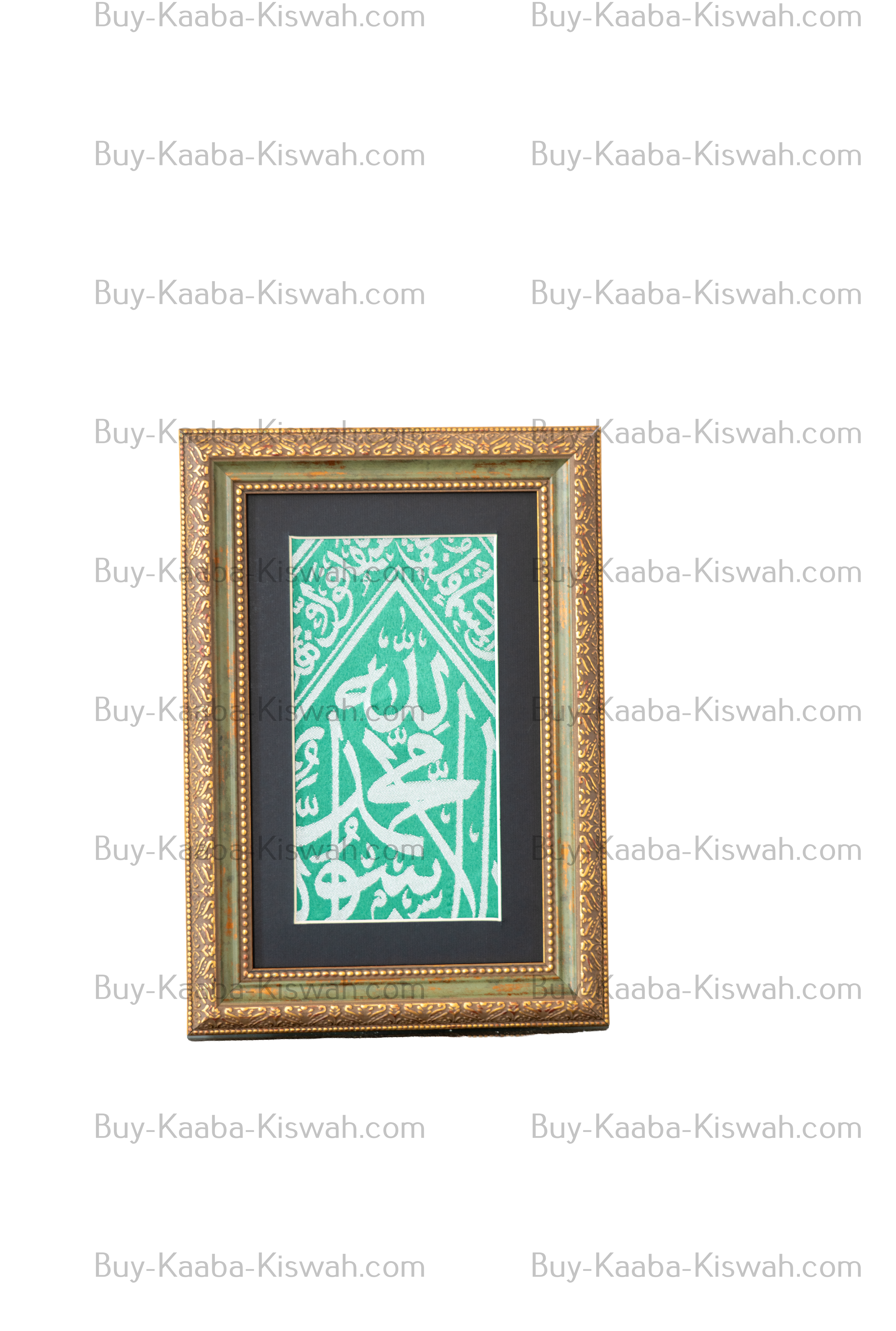 Original Green Color Authentic Frame İnternal Kaaba Cloth