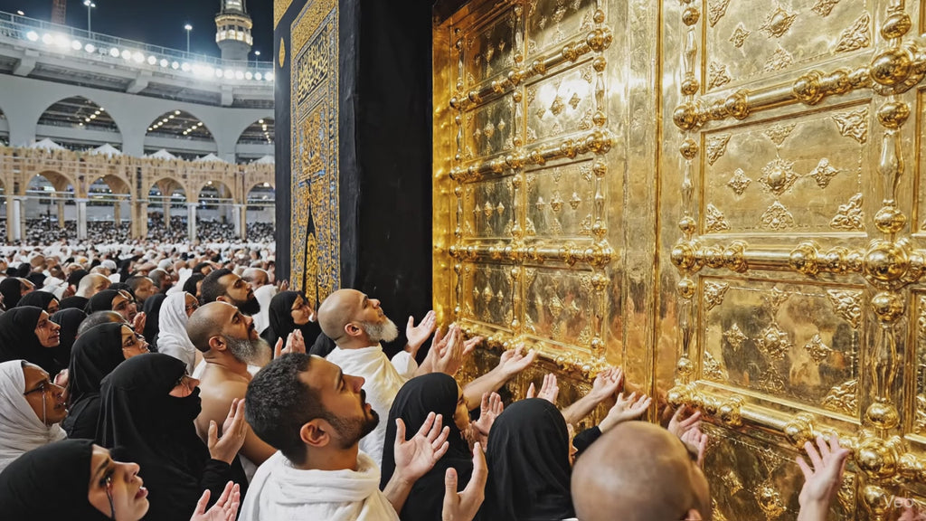 Framed Kaabah Kiswa Cloth, Islamic Eid Gifts - Ramadan Gifts